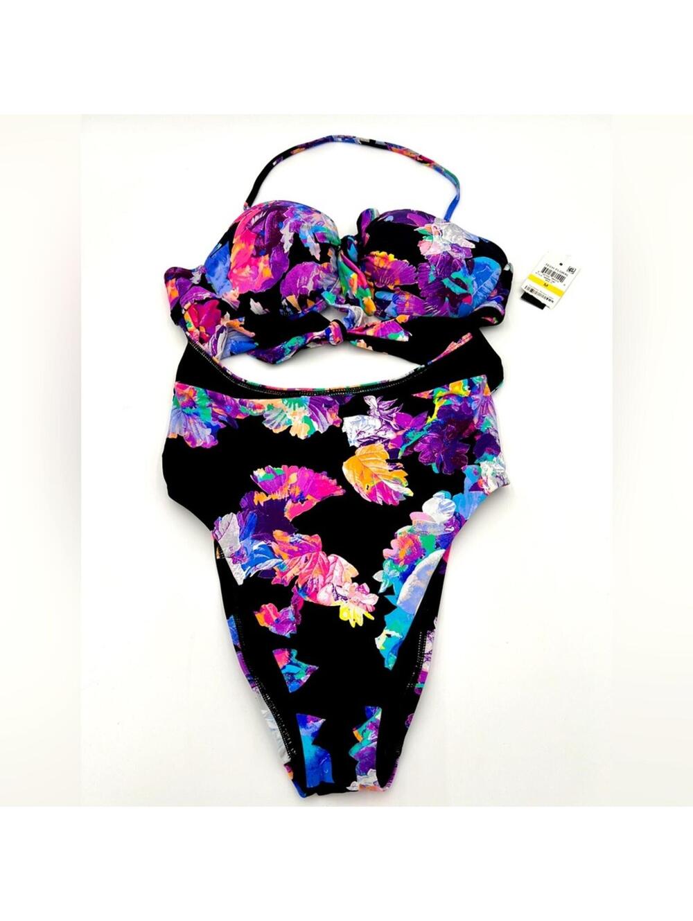 BAR III - Tech Floral One Piece Bathing Suit
